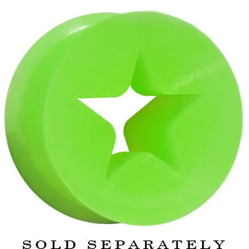 2 Gauge Green Star Silicone Flexible Tunnel