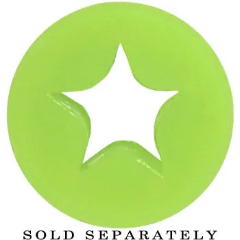 2 Gauge Green Star Silicone Flexible Tunnel