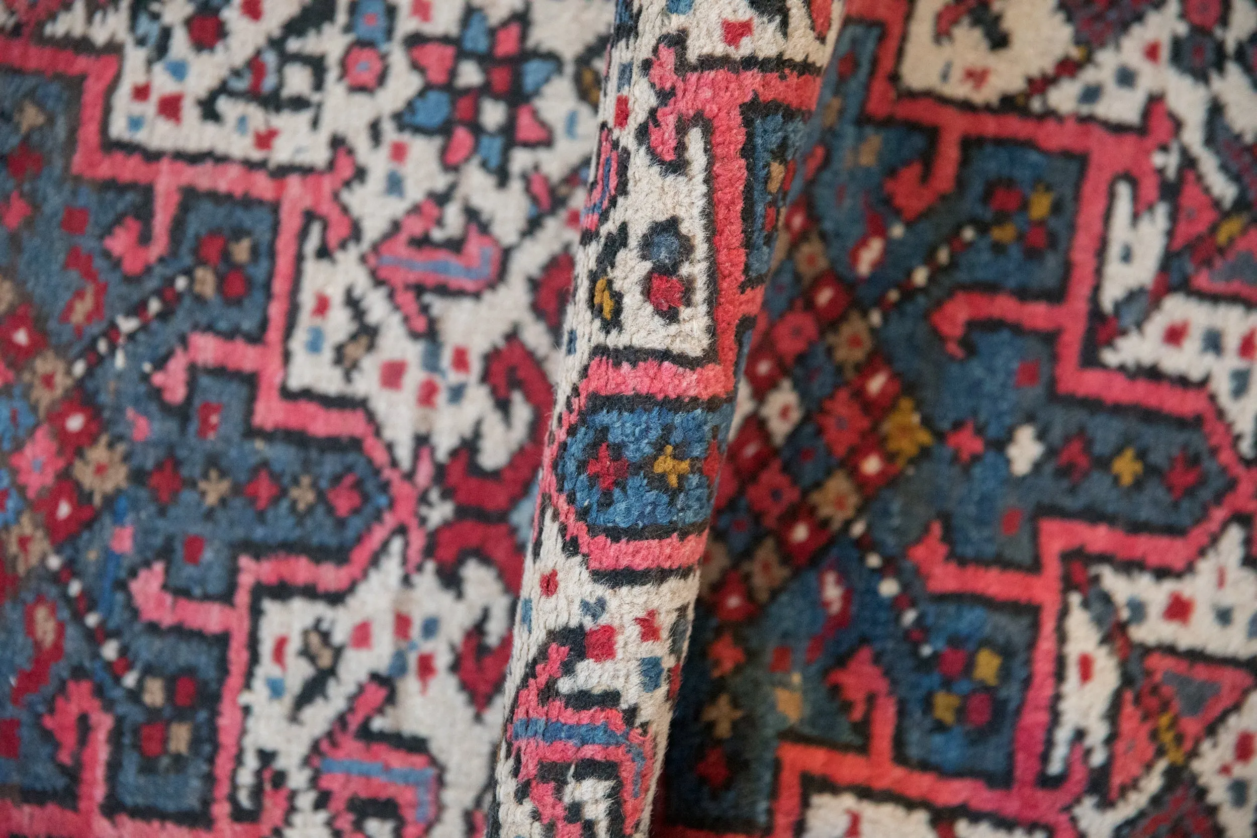 2x3.5 Vintage Karaja Rug