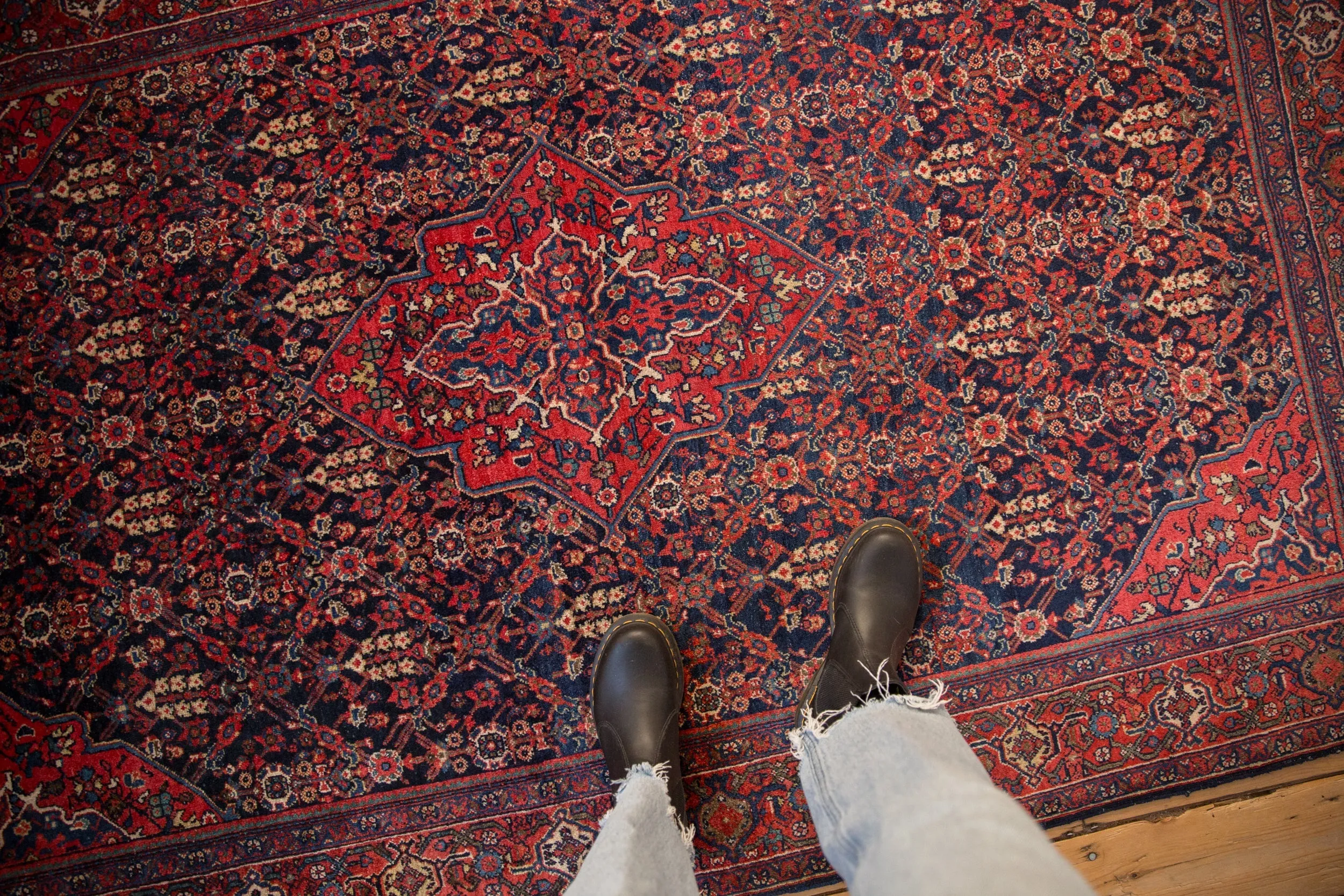 4x7 Antique Sarouk Rug