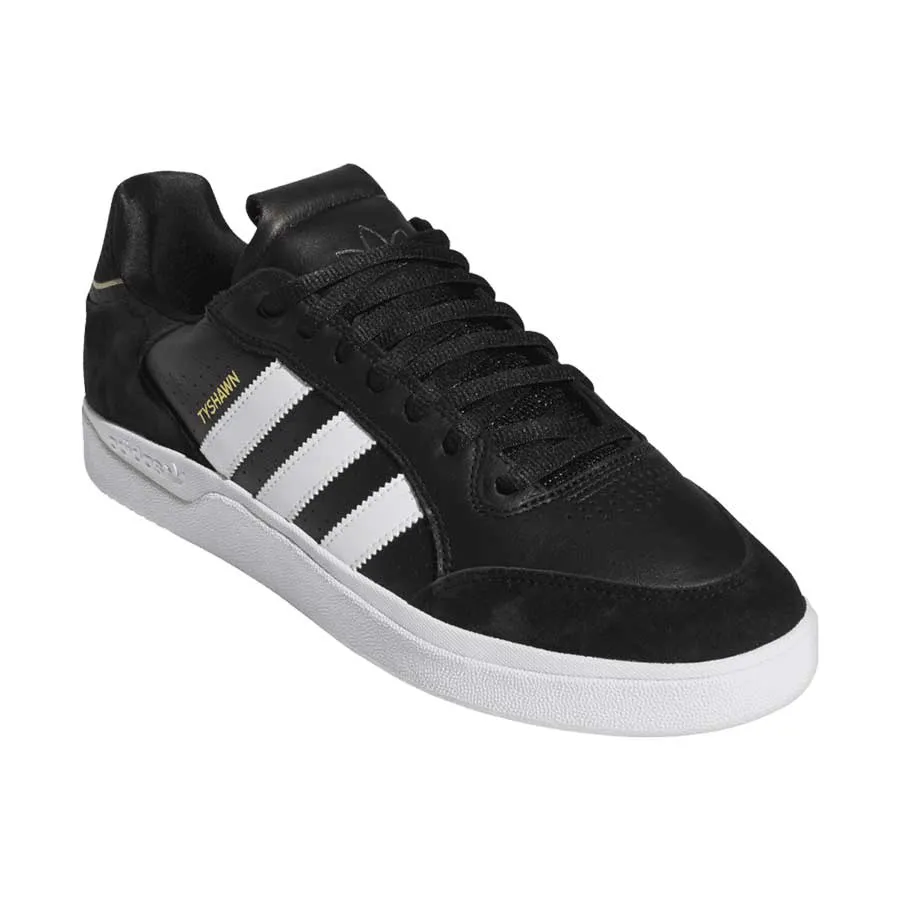 Adidas Tyshawn Low - Black/White/Gold