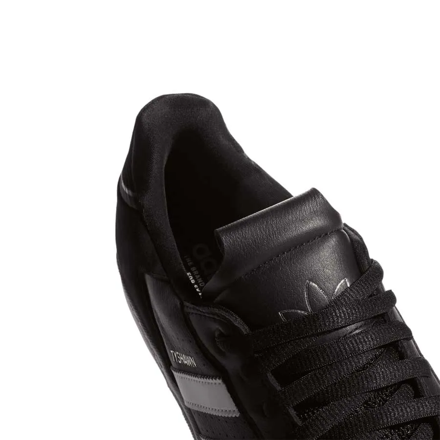 Adidas Tyshawn Low - Black/White/Gold