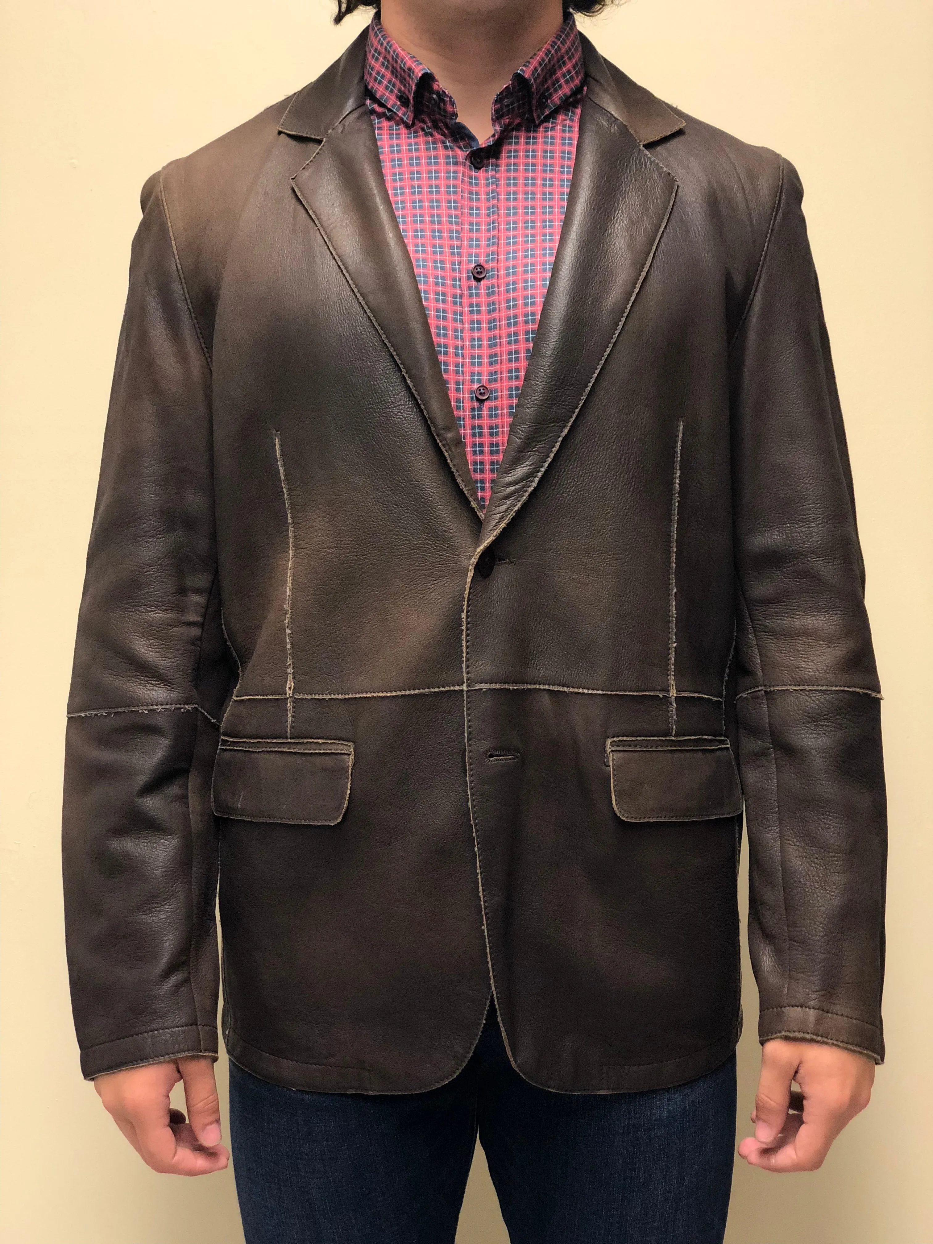 Antique lamb Suede Blazer