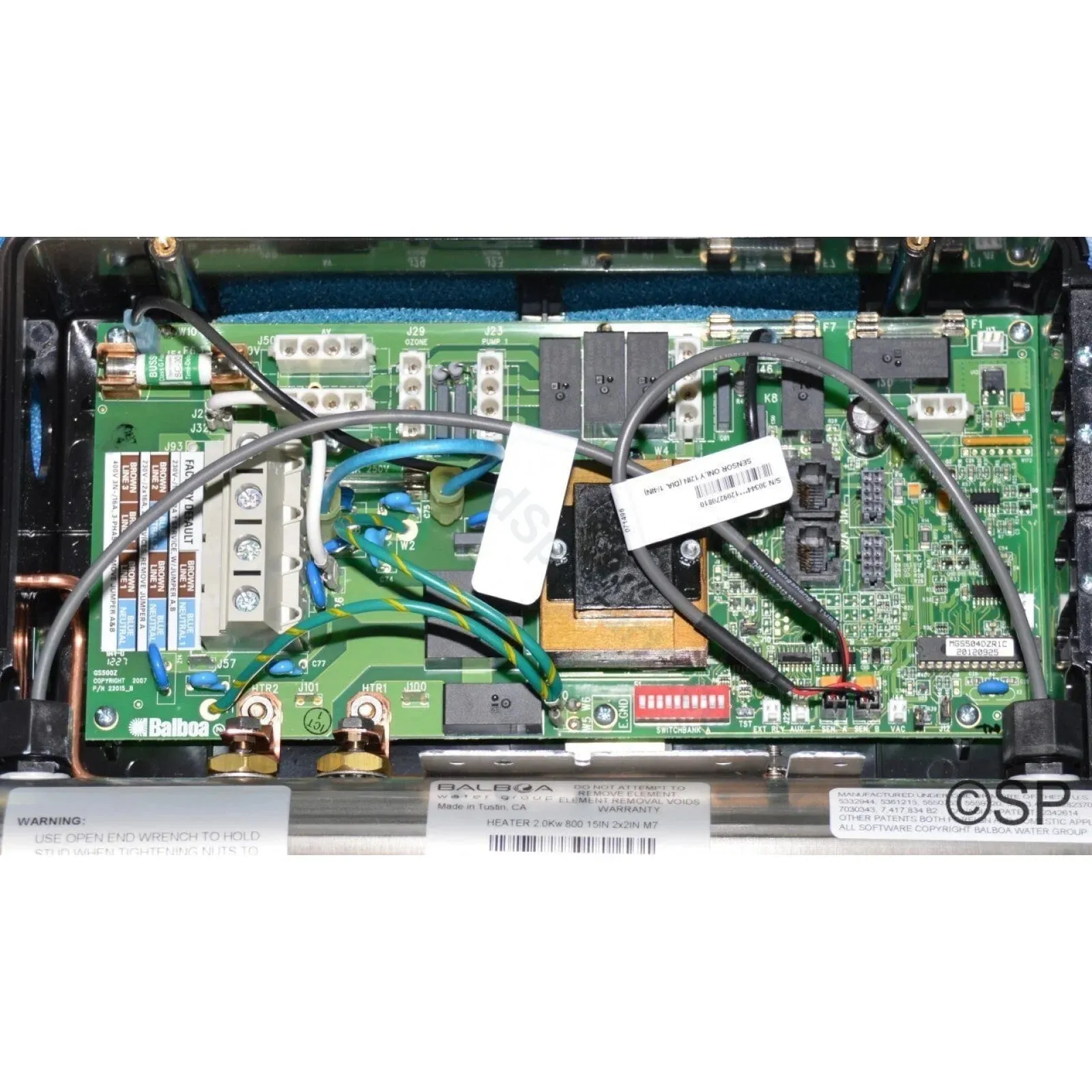 Artesian Spas Island Control Box - Balboa MGS504DZ