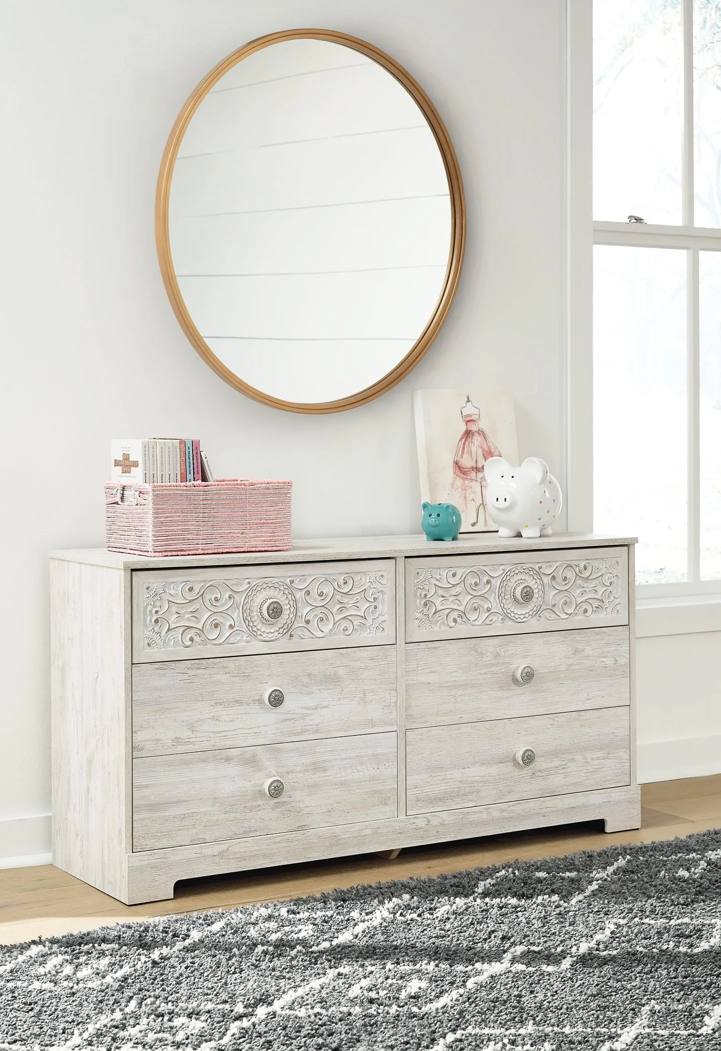 Ashley Express - Paxberry Six Drawer Dresser