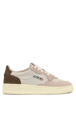 Autry Sneakers Medalist Low Wom Tric Suede Beige Donna