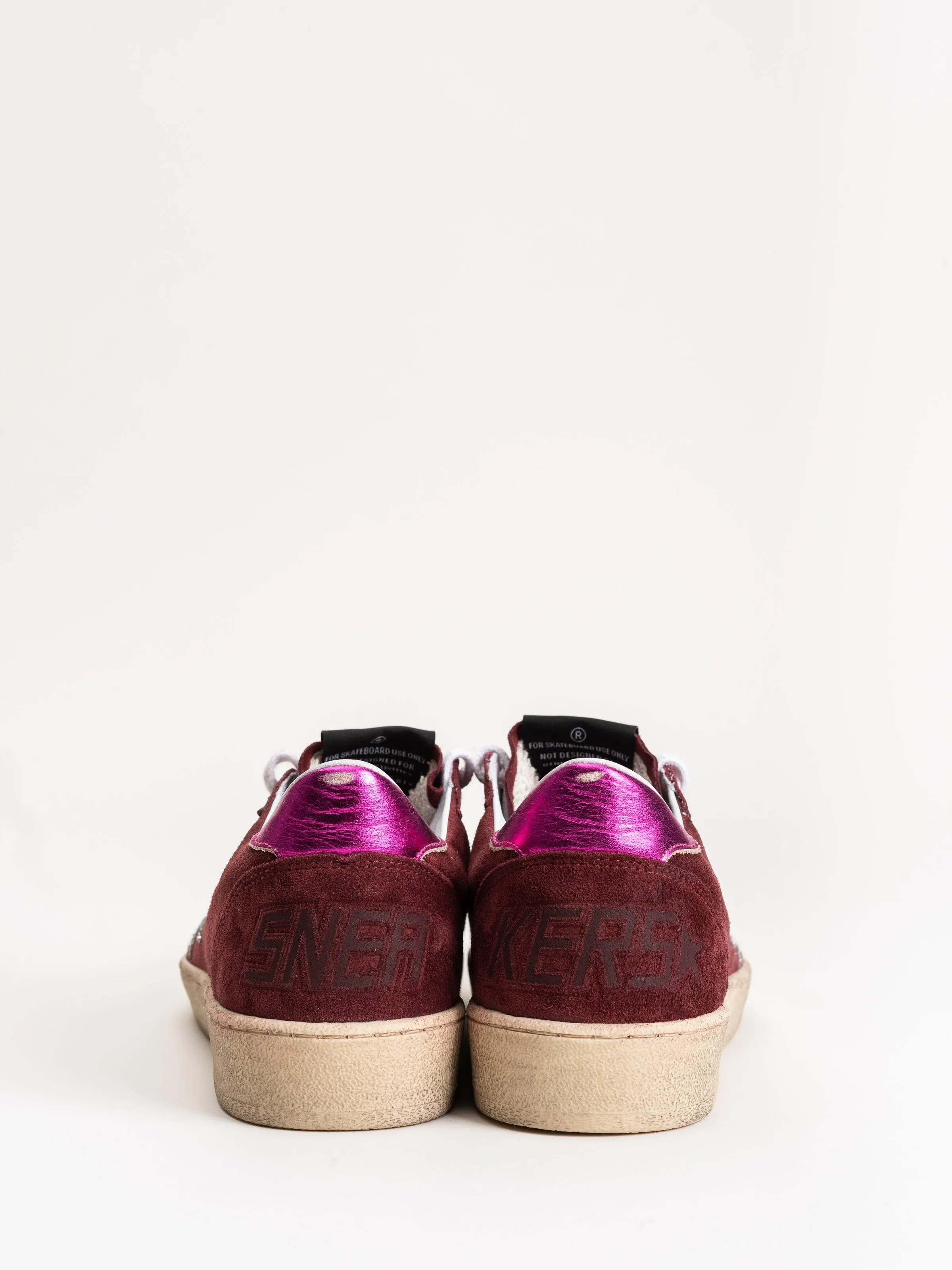 ball star sneaker - purple suede