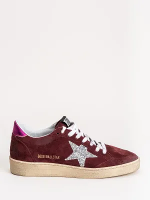 ball star sneaker - purple suede