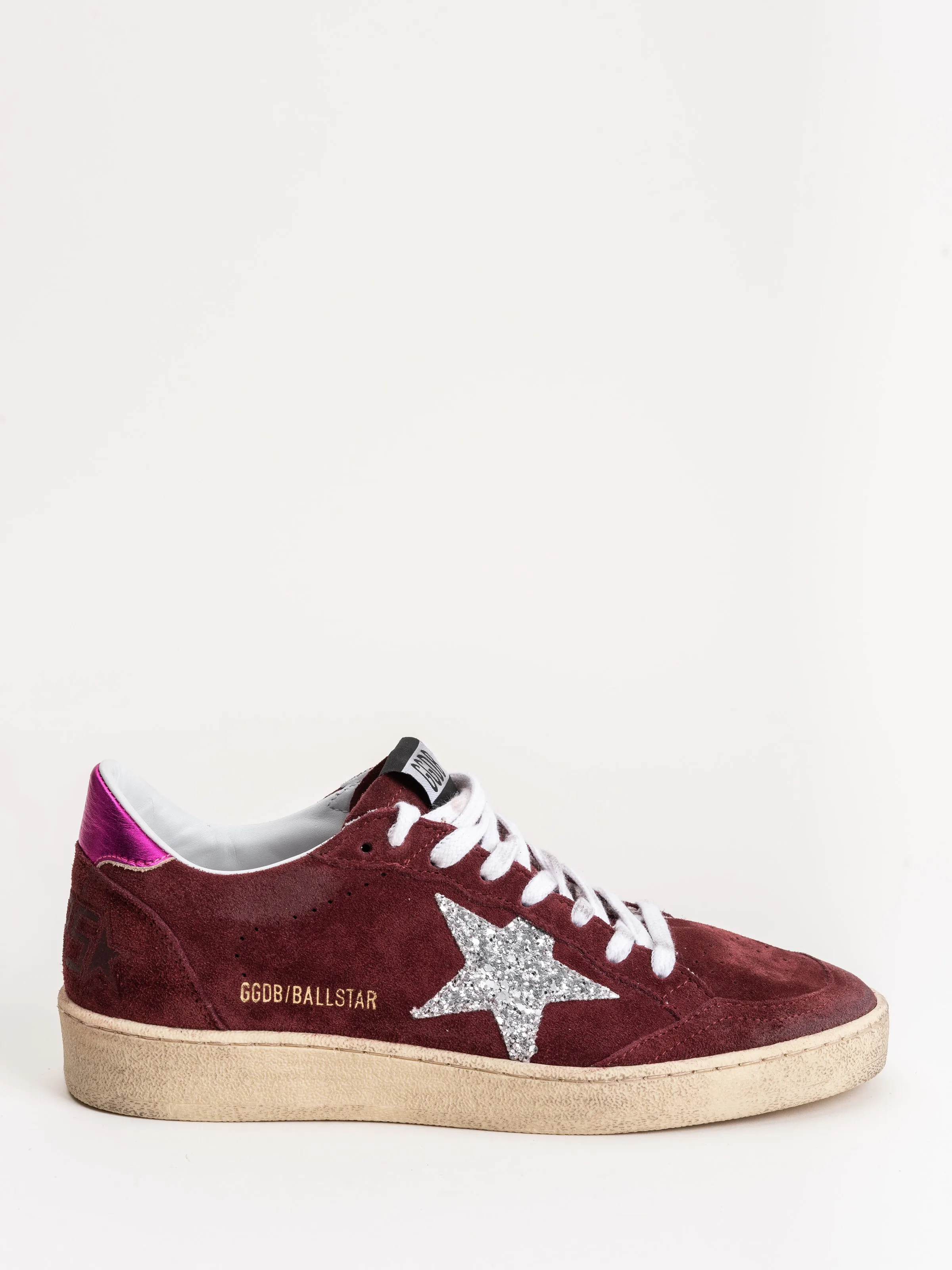 ball star sneaker - purple suede