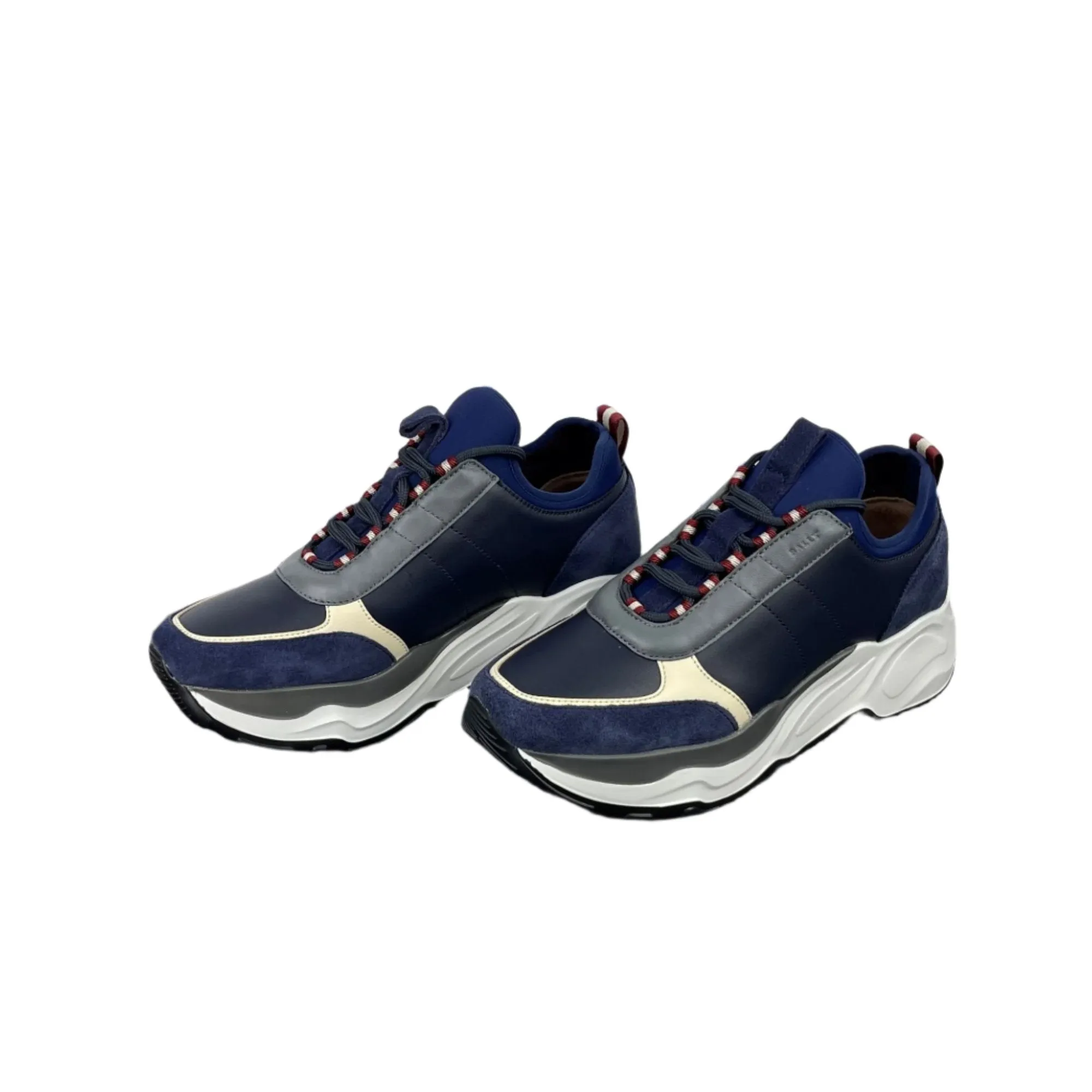 Bally Berlin Marine Merlot Synthetic Sneakers