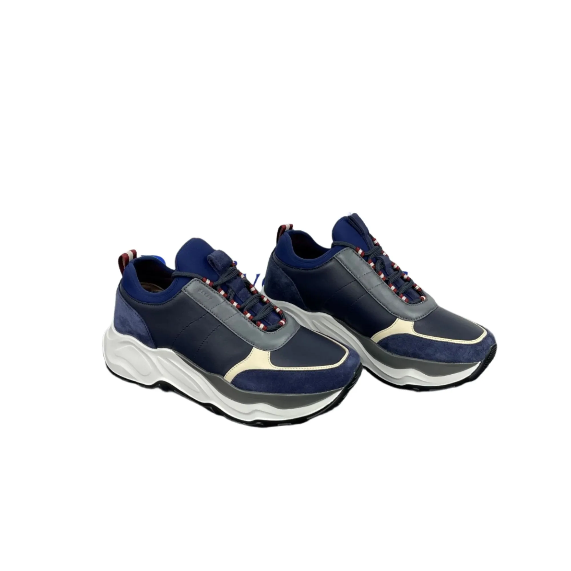Bally Berlin Marine Merlot Synthetic Sneakers