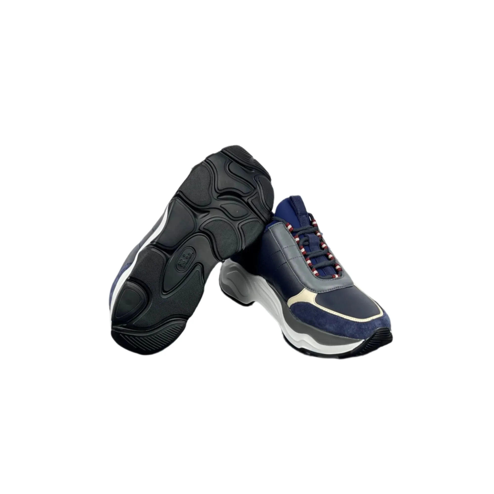 Bally Berlin Marine Merlot Synthetic Sneakers