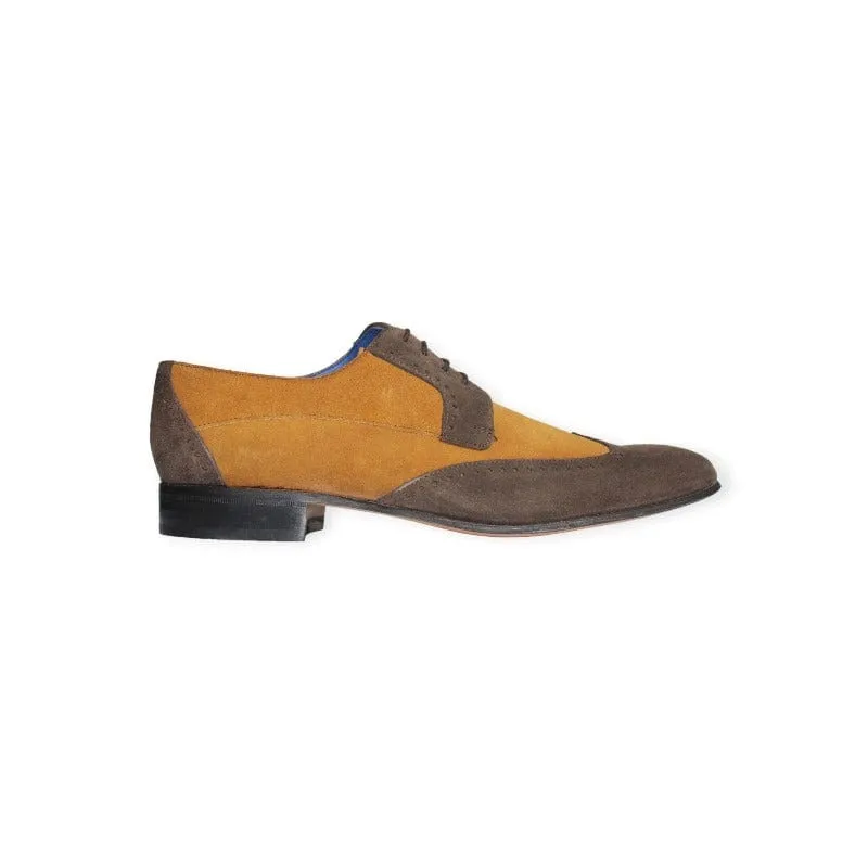 Barker Suede Biscuit Shoe