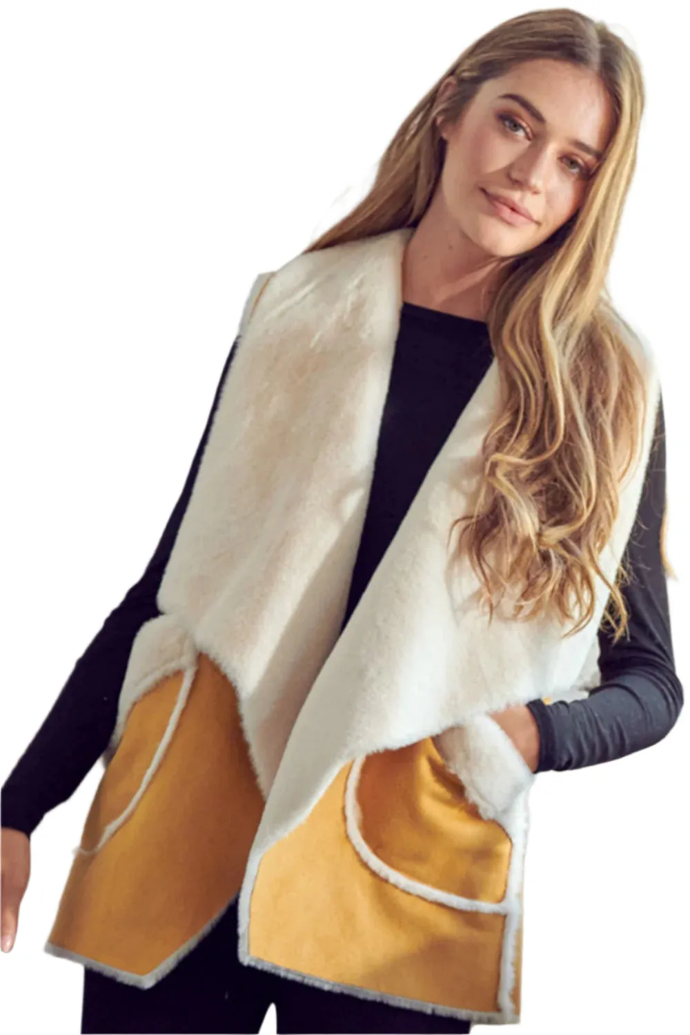 BELLADONNA VEST - MUSTARD