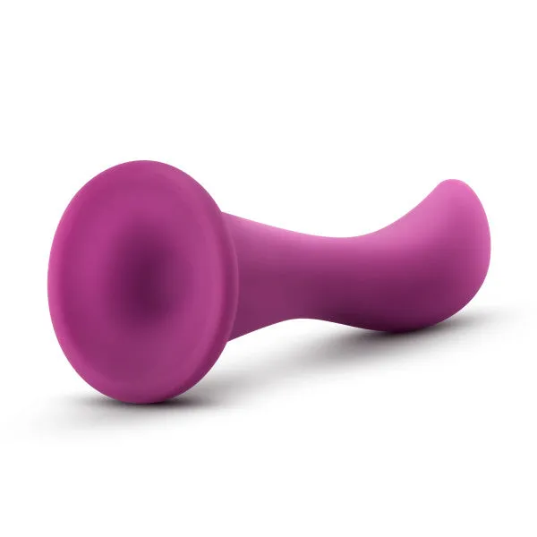 Bellatrix 6.25 Inch Purple Silicone G-Spot Dildo