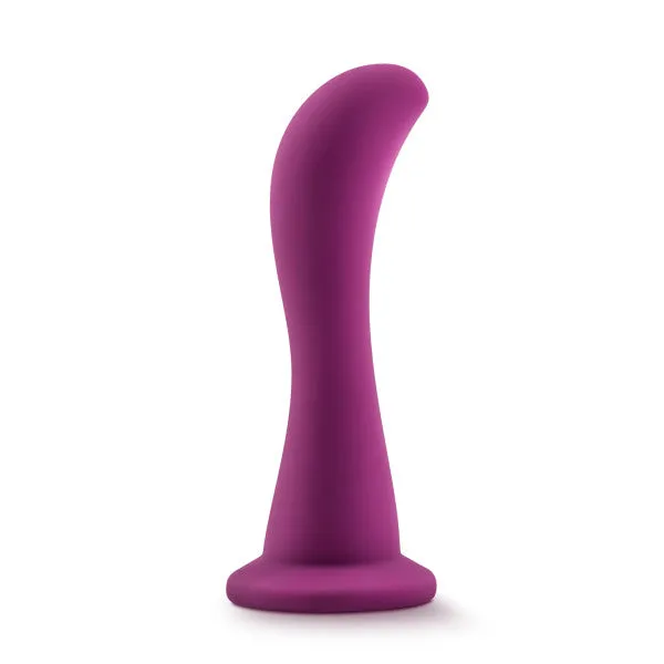 Bellatrix 6.25 Inch Purple Silicone G-Spot Dildo