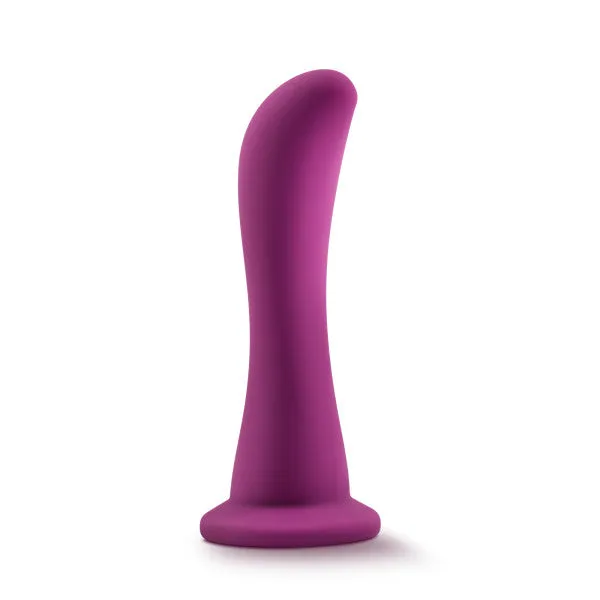 Bellatrix 6.25 Inch Purple Silicone G-Spot Dildo