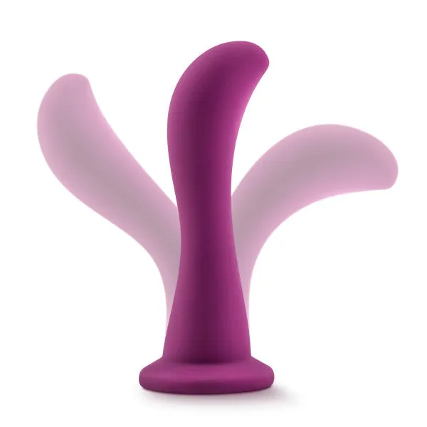 Bellatrix 6.25 Inch Purple Silicone G-Spot Dildo