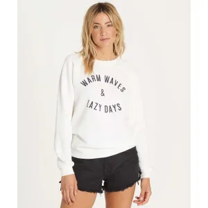 Billabong Women's Warm Waves Crew Fleece | Cool Wip
