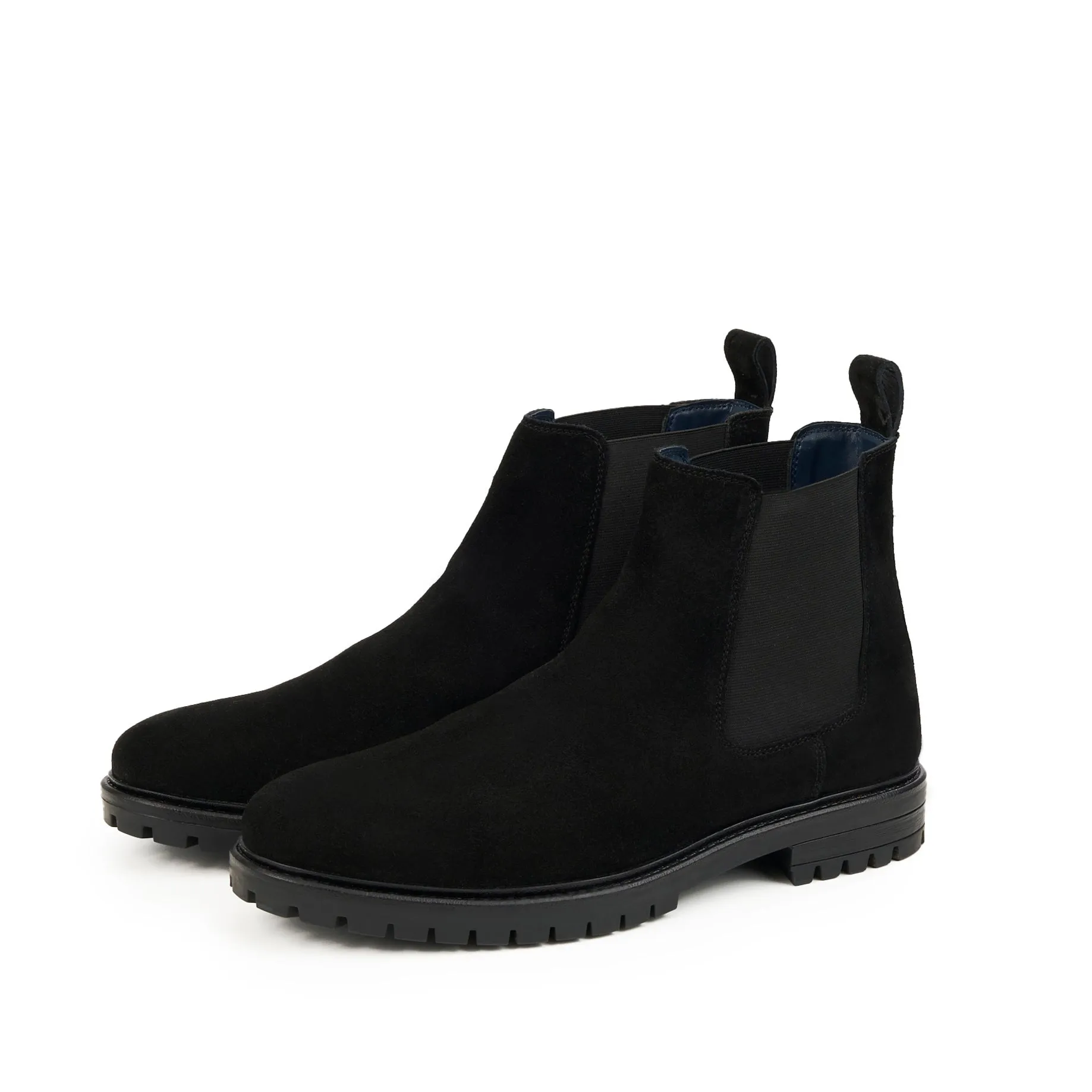 BRAY BLACK SUEDE CHELSEA BOOT