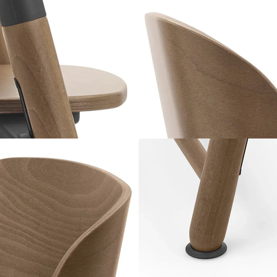 Bugaboo Giraffe Highchair - Warm Wood/Grey