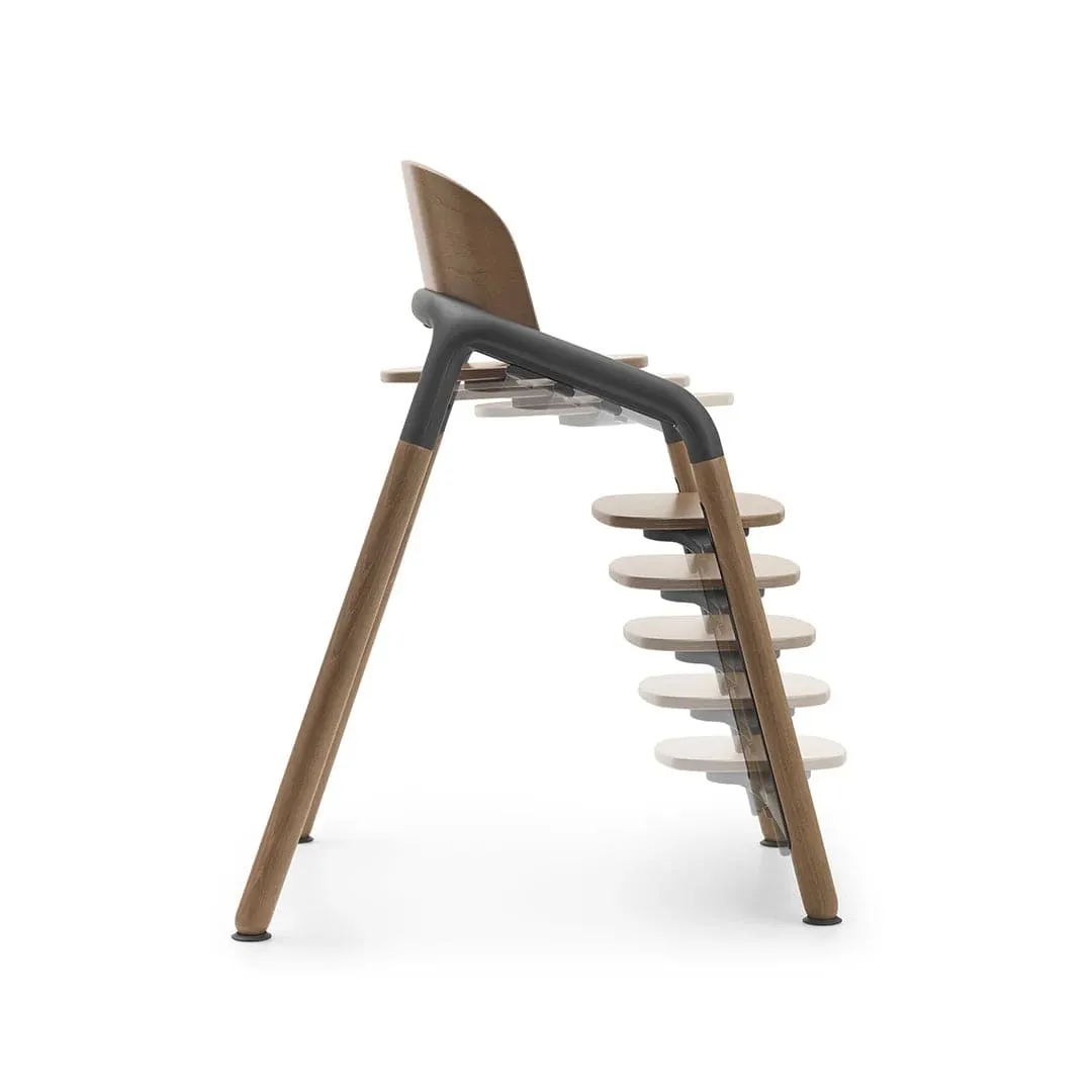 Bugaboo Giraffe Highchair - Warm Wood/Grey