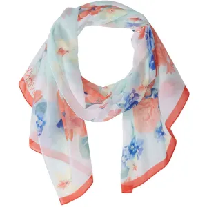 Calvin Klein Women's Rectangle Floral Print Scarf
