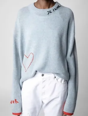 Cashmere Je T'aime Sweater