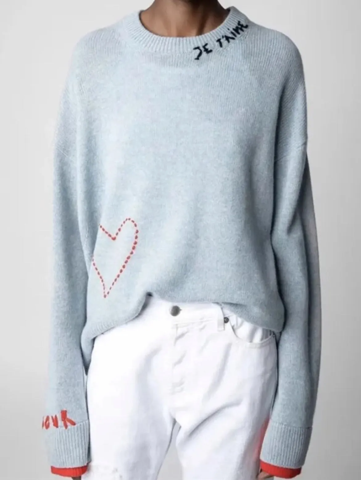 Cashmere Je T'aime Sweater