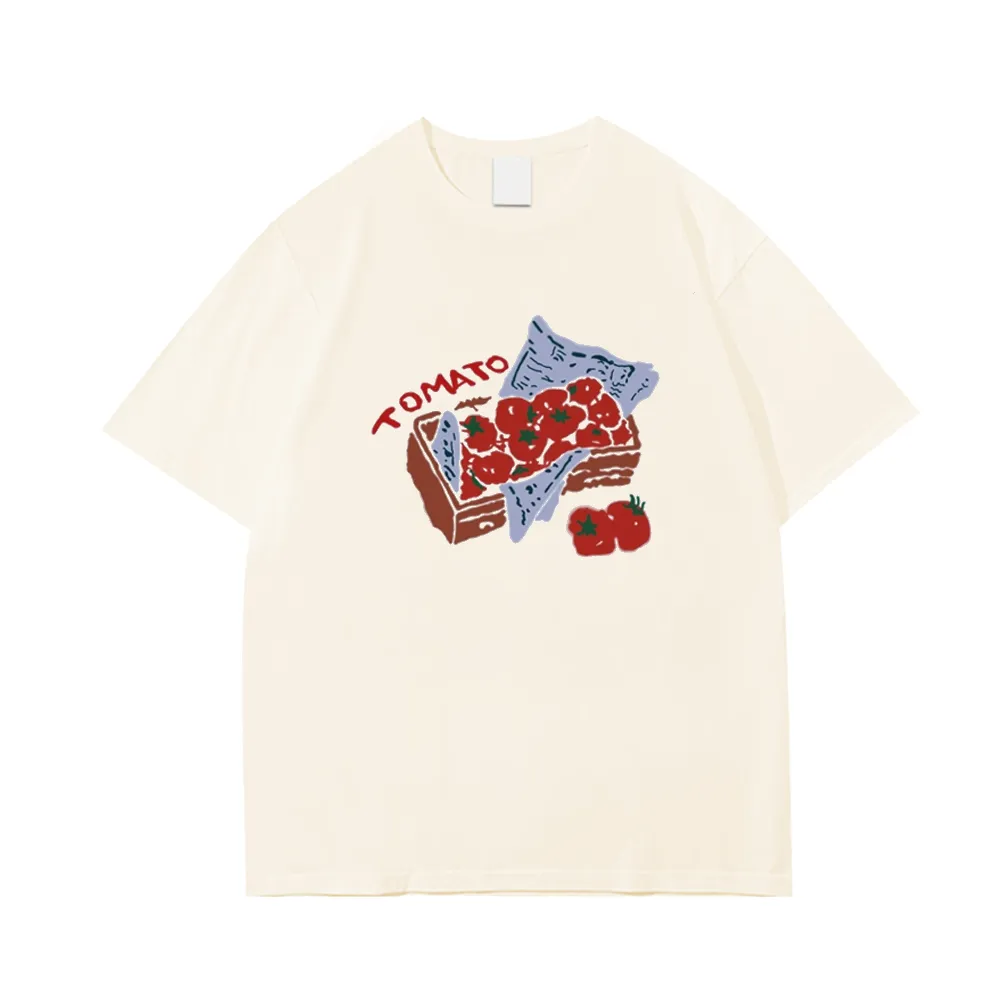 🍅Chic Oil Painting Tomatoes T-Shirt