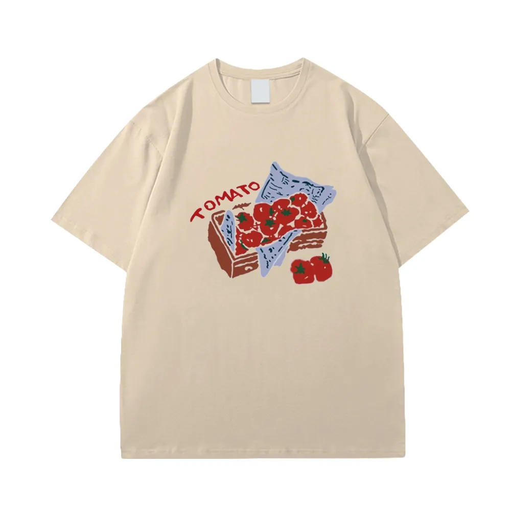 🍅Chic Oil Painting Tomatoes T-Shirt