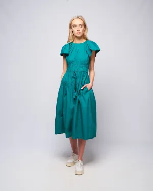 darlene dress - verdigris