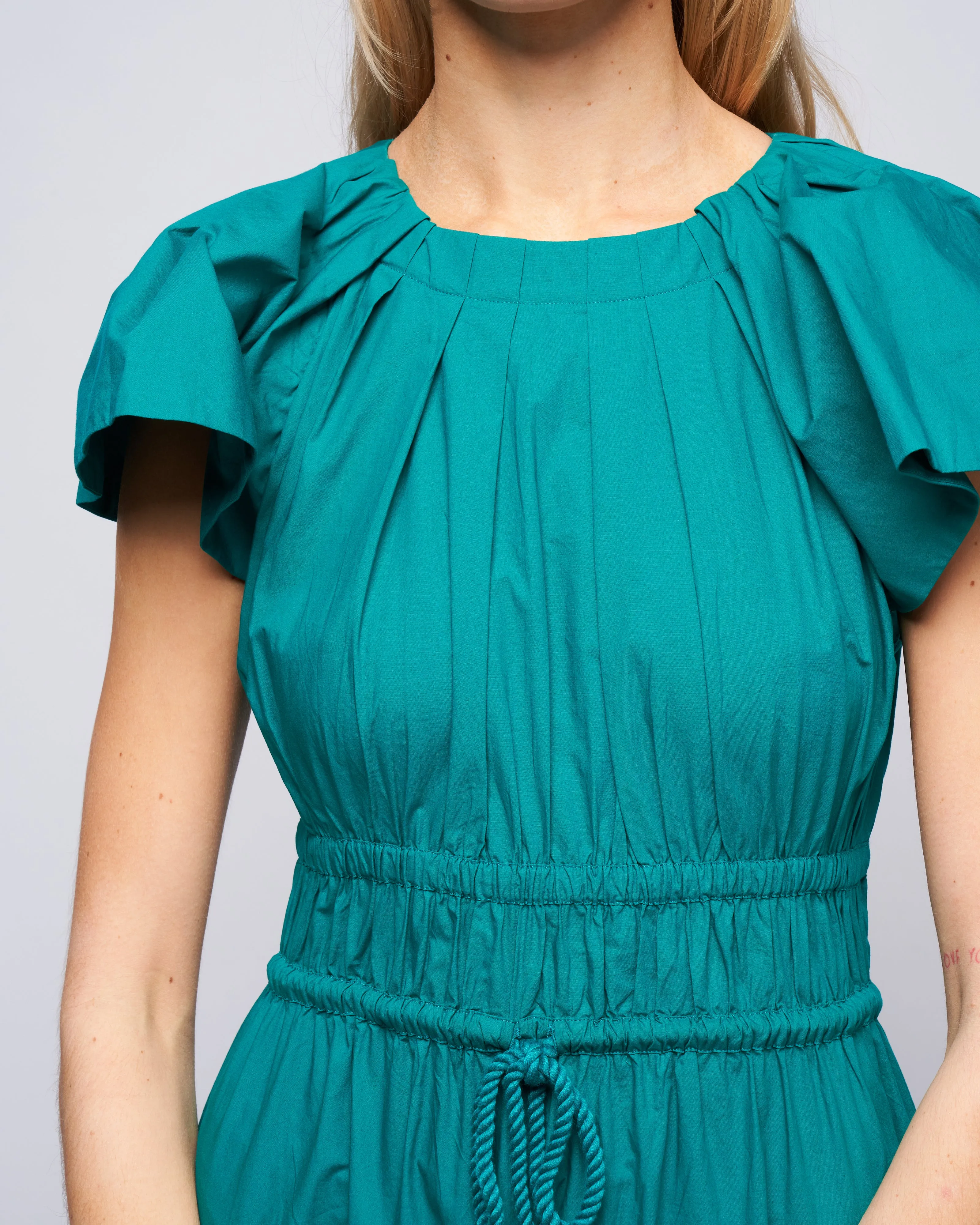 darlene dress - verdigris