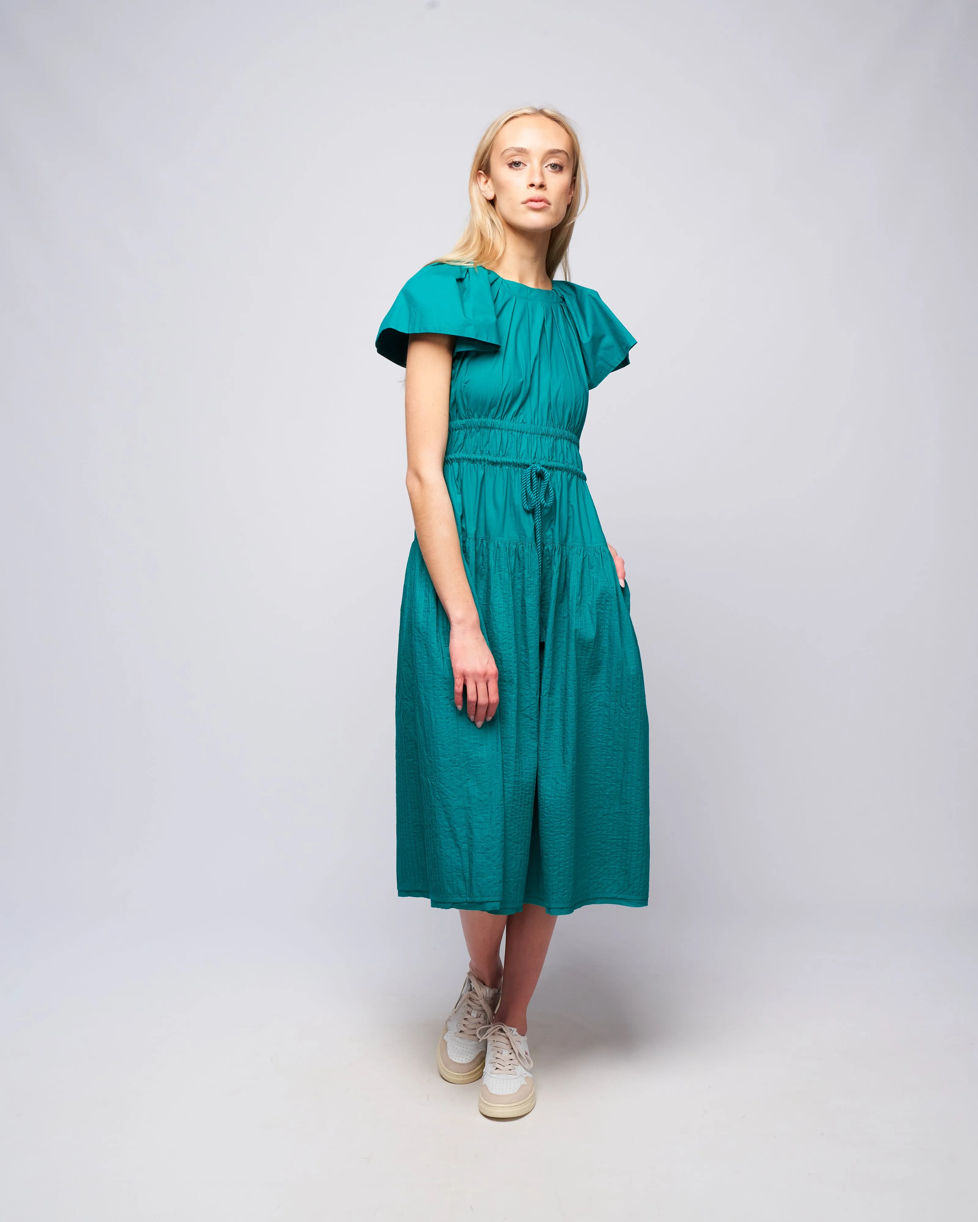 darlene dress - verdigris