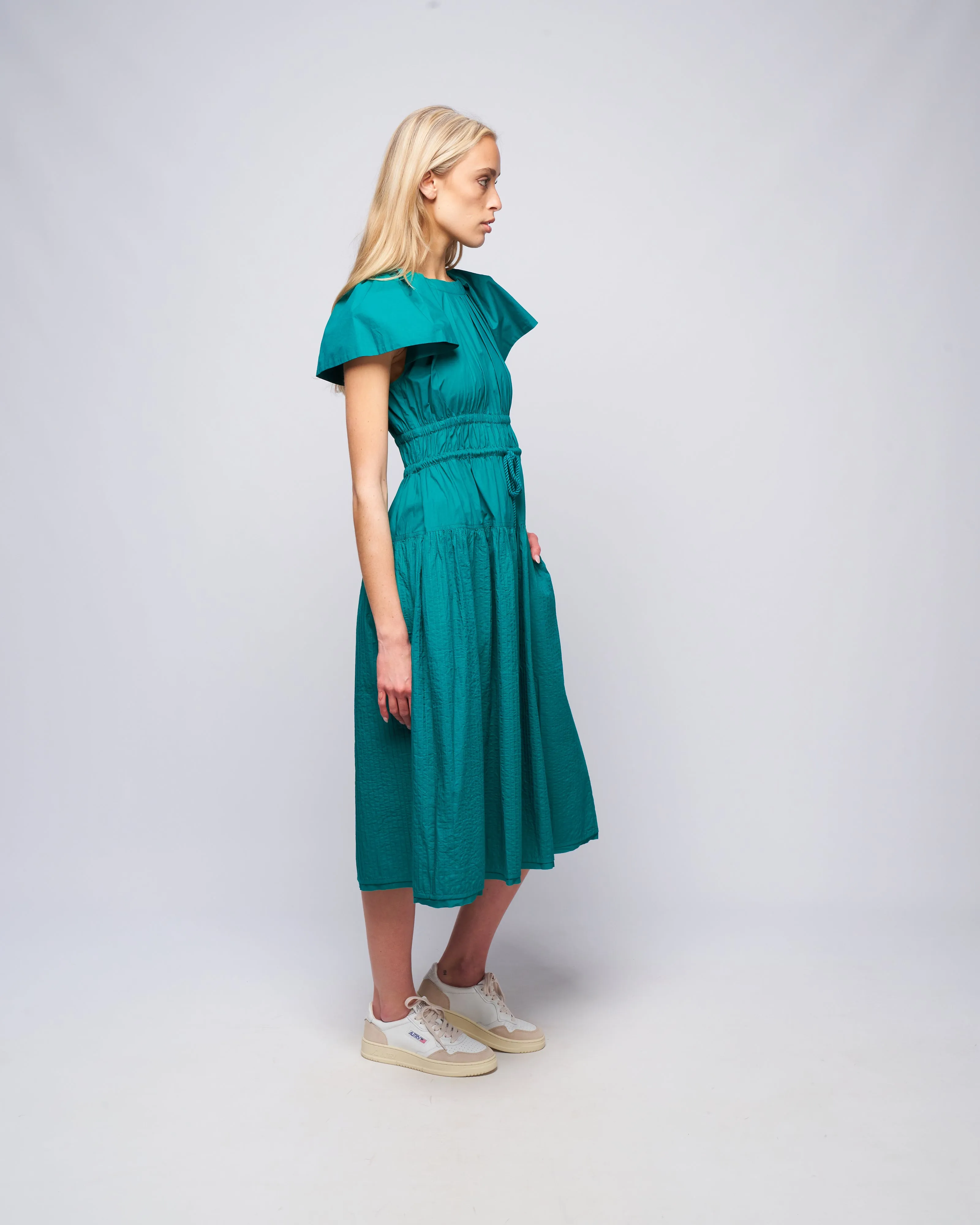 darlene dress - verdigris