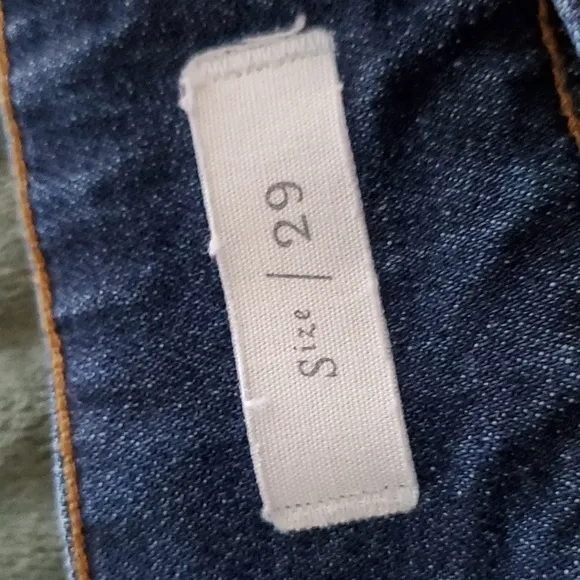 DENIM PILCRO ANTHROPOLOGIE JEANS CROPPED ANKLE SIZE 29