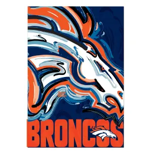 Denver Broncos, Suede REG, Justin Patten Logo,13s3809jpal