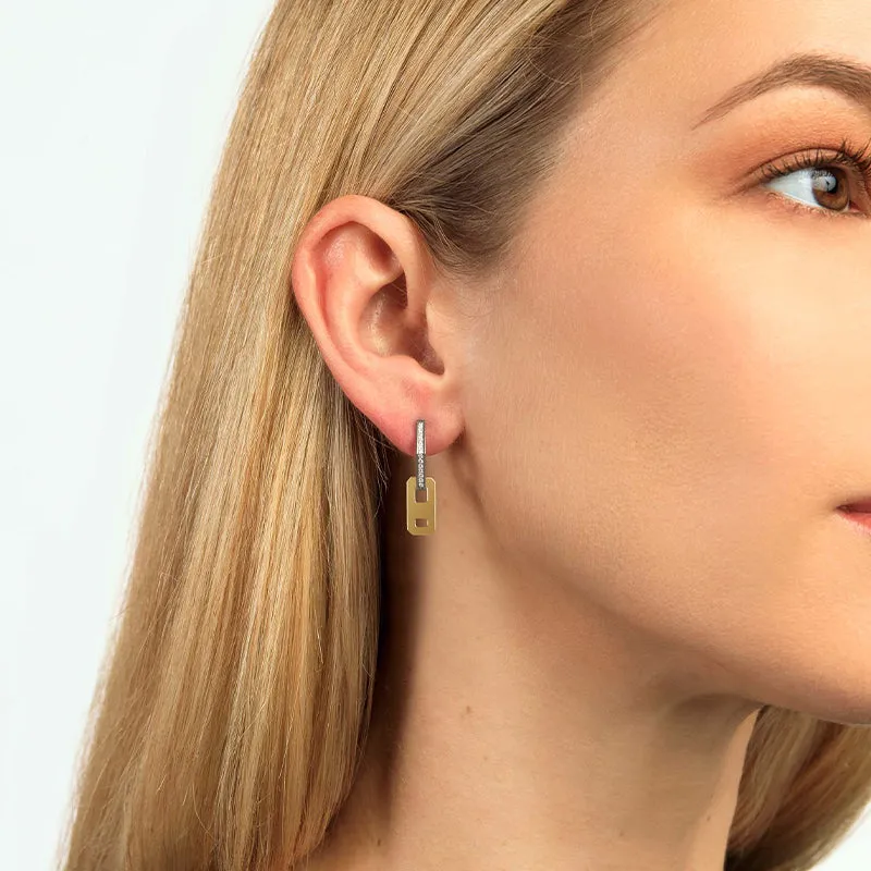 DNA Mini Diamond Single Earring