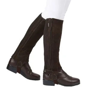 Dublin Adults Suede Half Chaps
