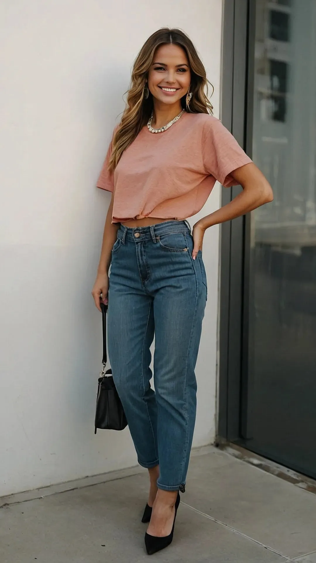 Effortlessly Chic: 15 Mom Jeans Outfit Casual Ideas for Summer
