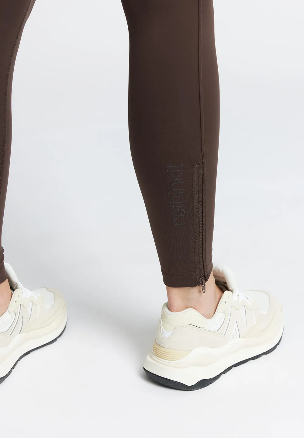 Elene tights zip - hot fudge