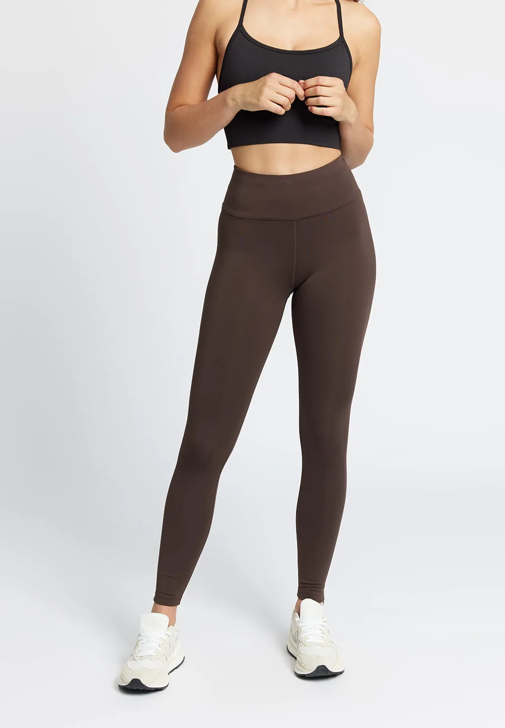 Elene tights zip - hot fudge