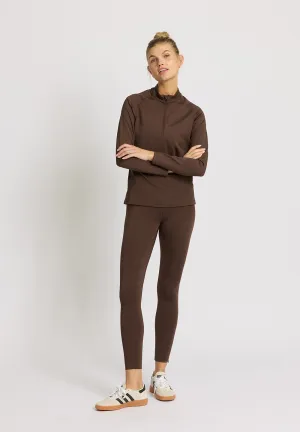 Elene tights zip - hot fudge
