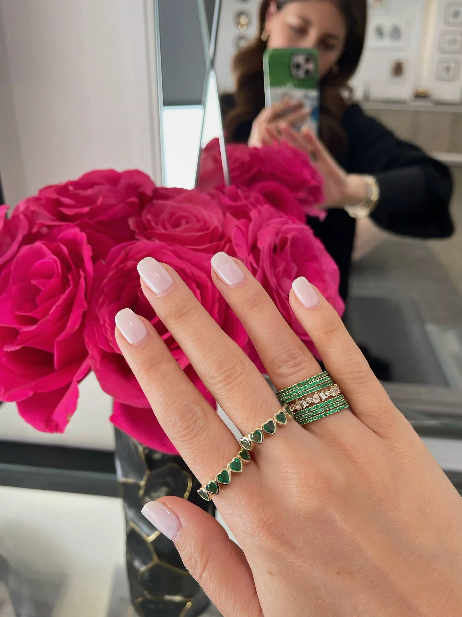 Emerald Eternity Ring