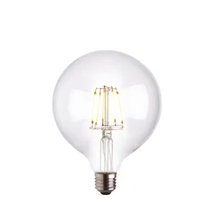 Endon 93024 E27 LED filament globe 1lt Accessory Clear glass 6W LED E27 Warm White