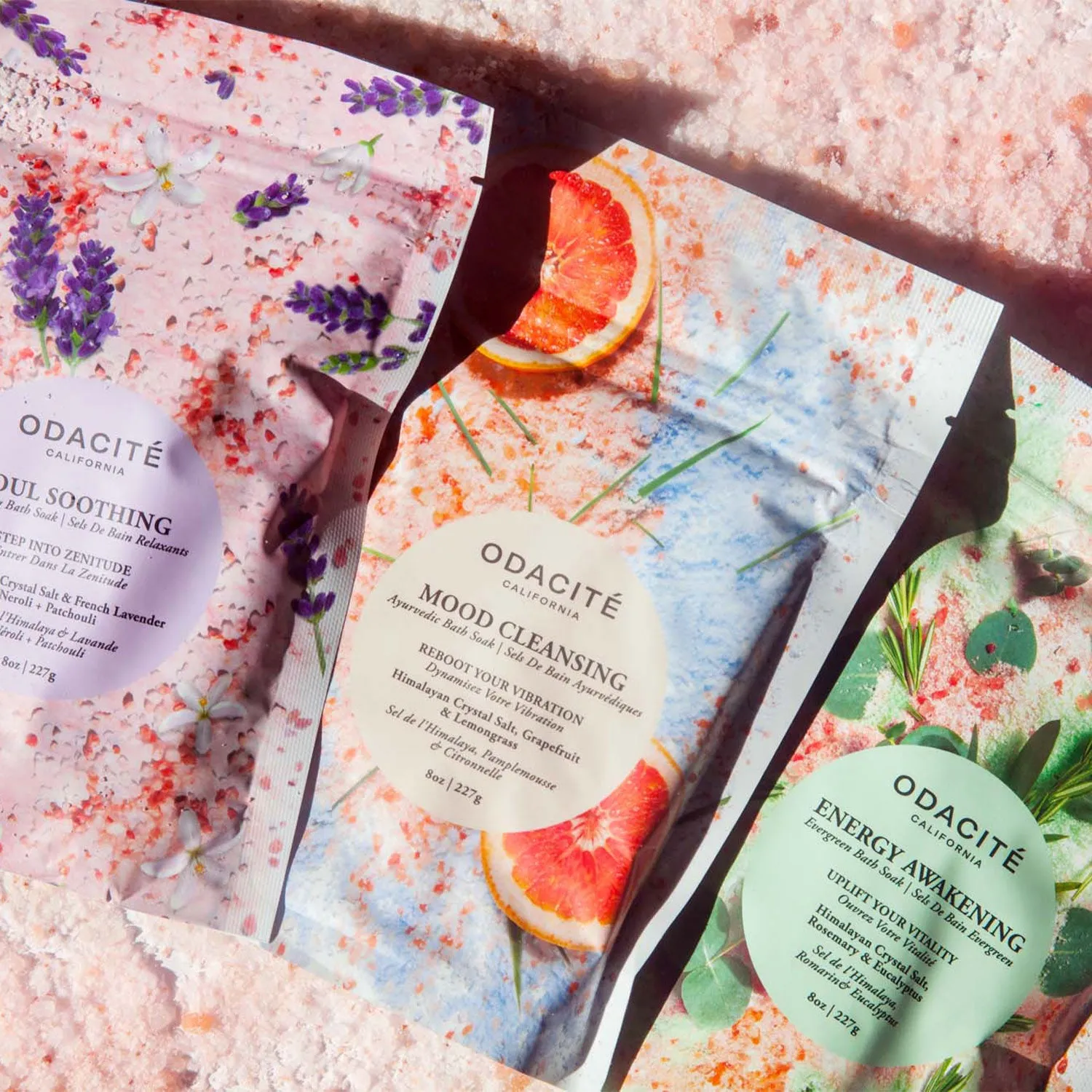 Energy Awakening • Himalayan Crystal Salt, Rosemary & Eucalyptus • Evergreen Bath Soak