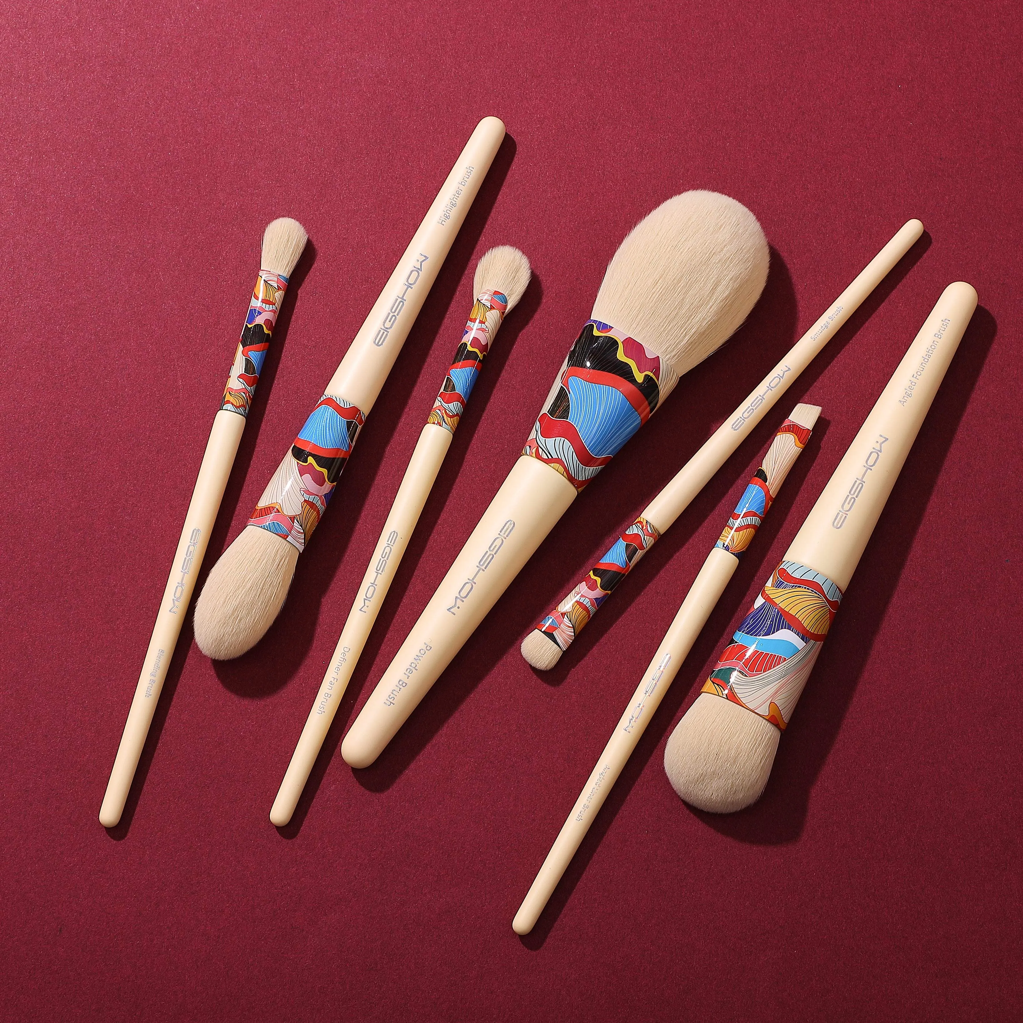 ESSENTIAL SERIES - 7 PCS YELLOW FRESHER BRUSH KIT WITH ECO CYLINDER - GIFT WRAP