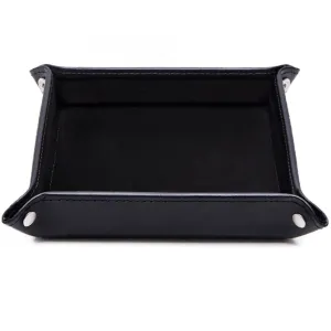 Ettinger Lifestyle Collection Leather Travel Trey Black