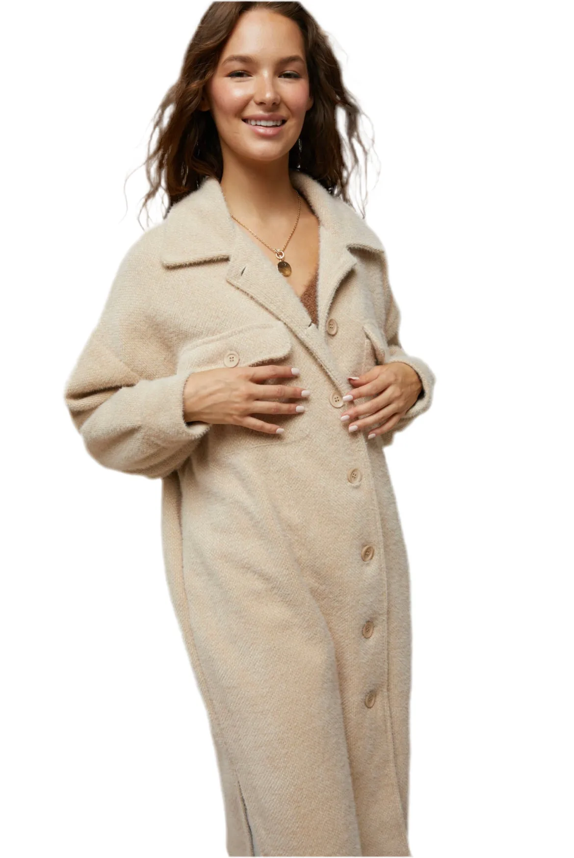 Extra warm Button Down Pocket Jacket