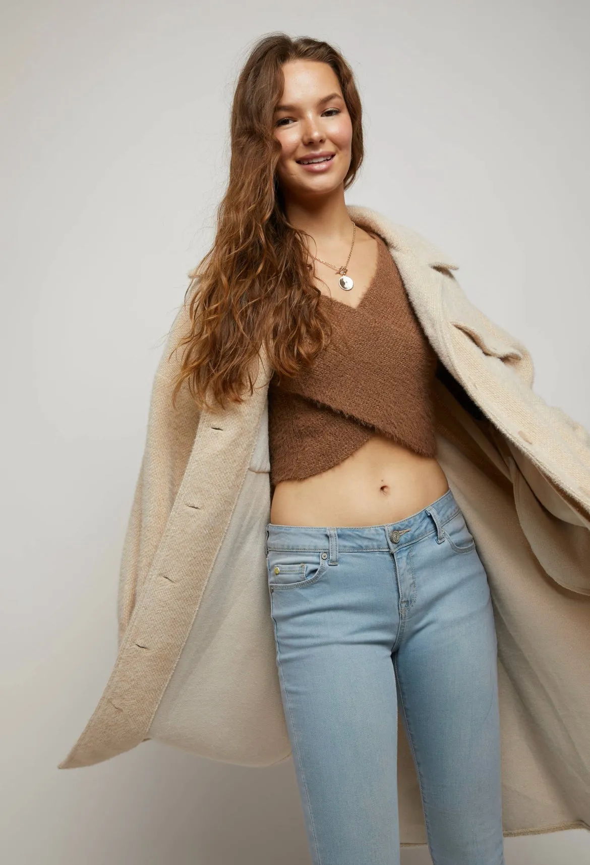 Extra warm Button Down Pocket Jacket